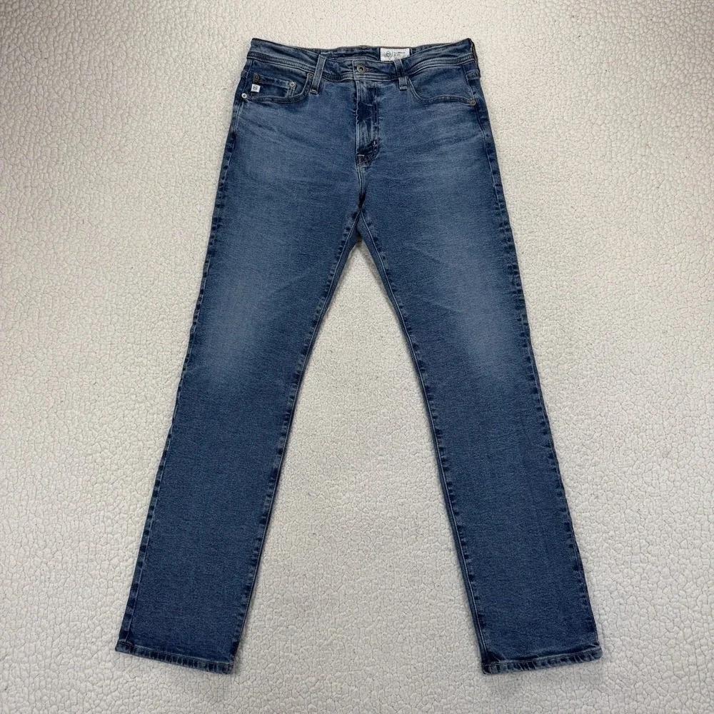 AG Everett Slim Straight Jeans Men's 32x32 Japanese Denim Minimalist Casual